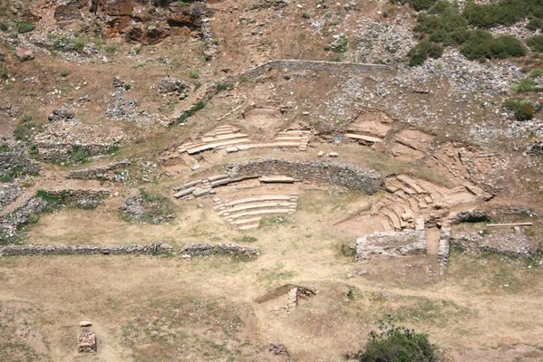 Αρχαίο θέατρο στην Καρθαία Κέας